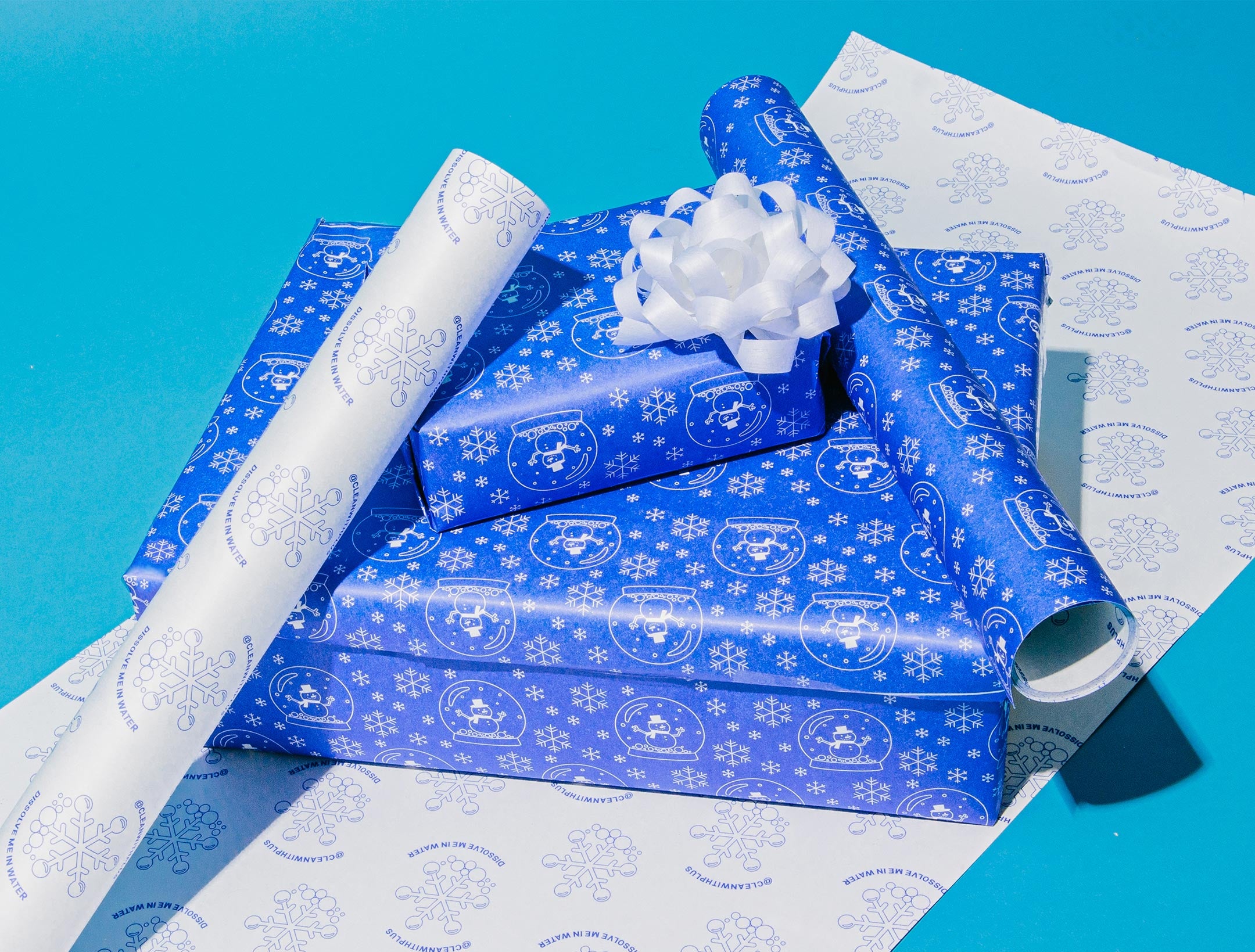The Dissolvable Gift Wrap – Plus Products Inc